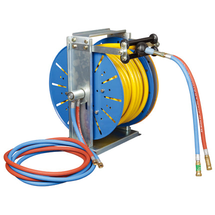 SOC Auto-Rewind Hose Reel with Stainless Gas Hose AR-SINGLE-S10