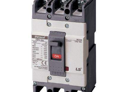 LS ELECTRIC Metasol Molded Case Circuit Breaker  MCCB Standard ABS33c 20A