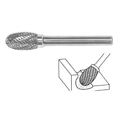 YG-1 Carbide Rotary Burr SE-7M D19.0X6X25 SE-7M