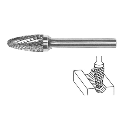 YG-1 Carbide Rotary Burr SF-1M D6.0X6X16 SF-1M