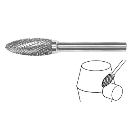 YG-1 Carbide Rotary Burr (Part 2) SH-2M D8.0X6X19X63 SH-2M