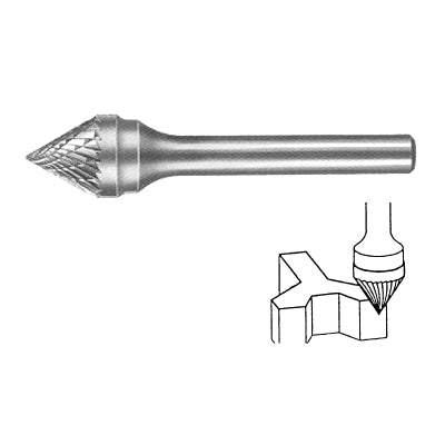 YG-1 Carbide Rotary Burr (Part 2) SJ-5M D12.7X6X11 SJ-5M