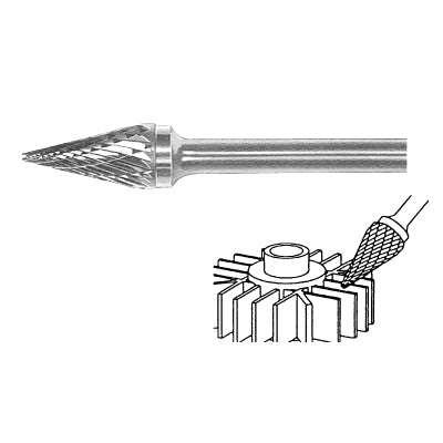 YG-1 Carbide Rotary Burr (Part 2) SM-41M D3.0X3X8.9X38(12")SM-41M