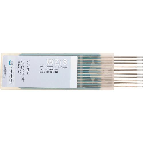 WOLFRAM Tungsten Electrodes, Zirconiated (WZ8, white)