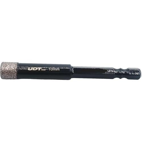 UDT Vacuum Brazed Core Bit, Hex Shank, Ø6–14 mm