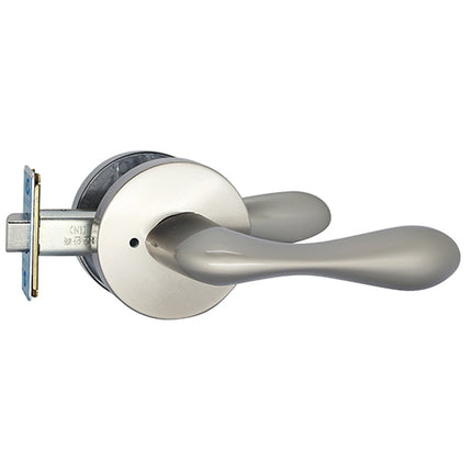 HYUNDAI DL Tubular Lever Lock Door Handles Bathroom 3100TP-110 Gray-S