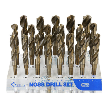 CLEVELAND HSS-Co Reduced Shank Drill 18mm–25mm