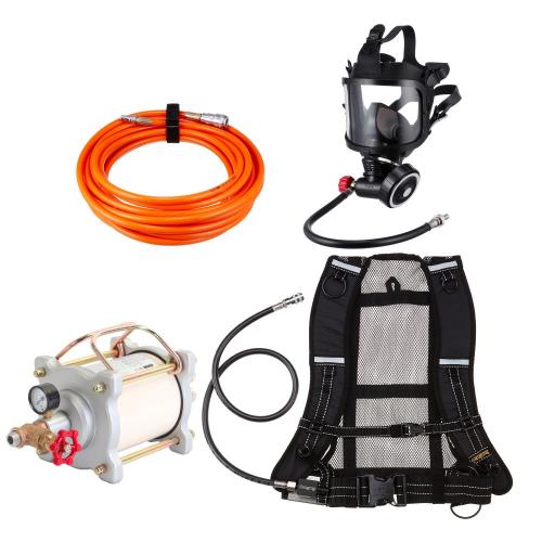 SG SAFETY Supplied-Air Respirator AL-5100/4P
