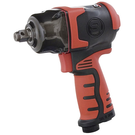 SHINANO Air Impact Wrench SI-1610 1/2" Drive, Pistol Grip