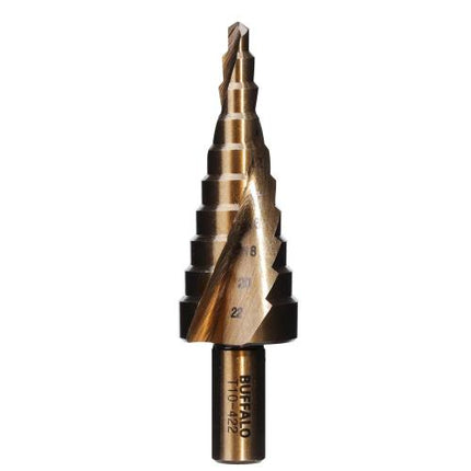 SESHIN BUFFALO HSS-Co Step Drill, Twist Type