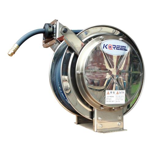 KORIL Auto-Rewind Water Hose Reel (Stainless) RWA
