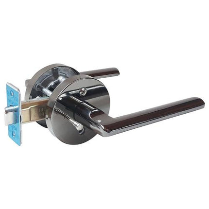 SMATO Tubular Lever Lock Door Handles Bathroom DL01-SN