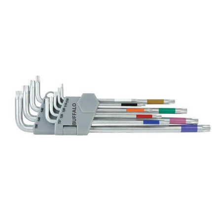 SESHIN BUFFALO Star Key Set Extra Long Tamper-Proof SB-STLS9L