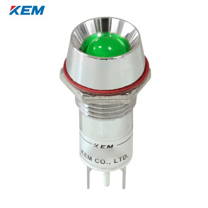 KEM KEM LED Indicator Light, Ø12mm, Standard-Brightness, AC220V, Green KL-12A220G
