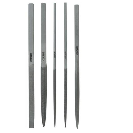 SMATO Needle File Set Medium Cut 5pcs/set(2nd file)