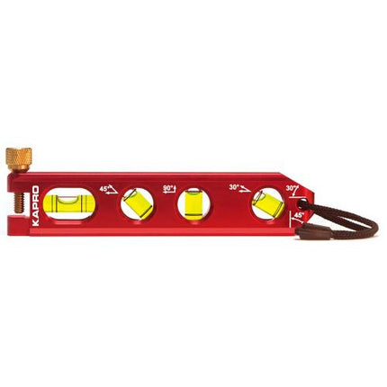 Kapro Torpedo Level, Magnetic, Plumb-Site 160 mm