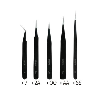SMATO Tweezers Set ESD 5PCS