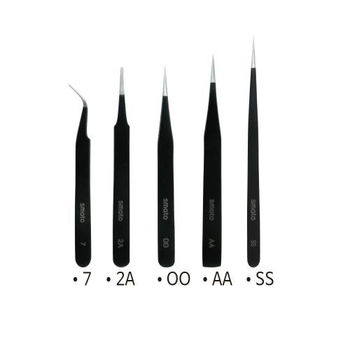 SMATO Tweezers Set ESD 5PCS