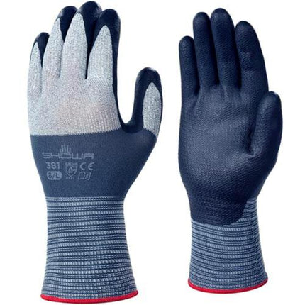 SHOWA NBR Foam-Coated Gloves 381