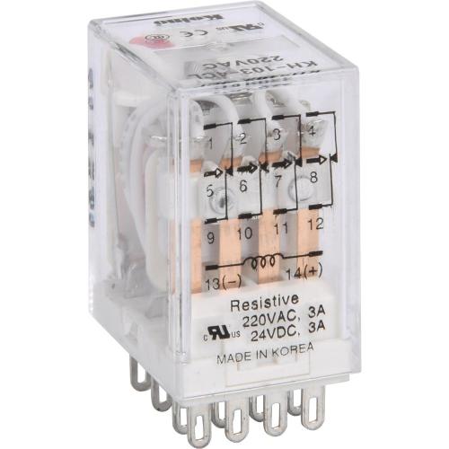 KEONHEUNG Miniature Power Relay KH-103-4CL-220VAC