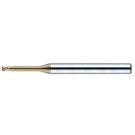 JJ TOOLS Carbide Long Neck Ball Nose End Mill (2HRB) 0.2mm–6mm