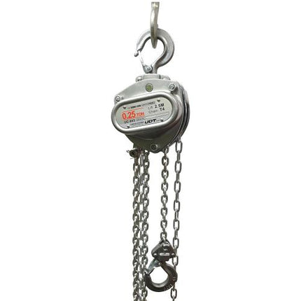UDT Manual Chain Hoist, 0.25–3 t