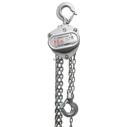 UDT Manual Chain Hoist, 0.25–3 t