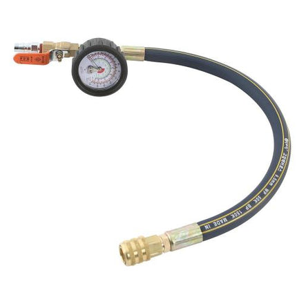 DH Tire Pressure Gauge One-Touch Clamp Type