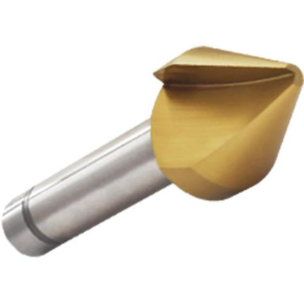 DYTECH Single-Flute Countersink 10mm–30mm, TiN Coated