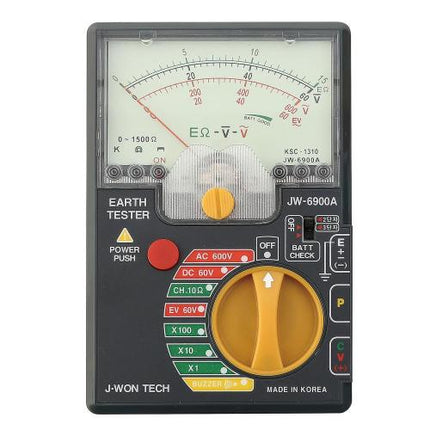 J-WON TECH Analogue Earth Resistance Tester JW-6900A