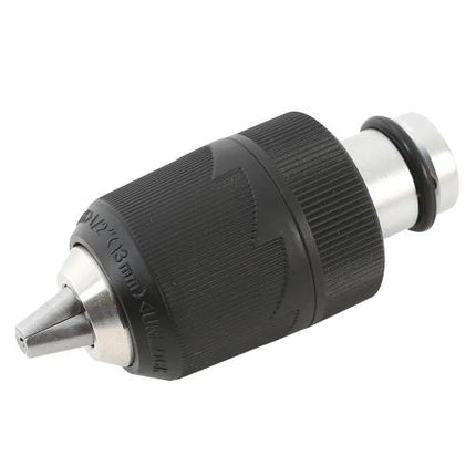 BLUETEC Keyless Chuck, Hex Shank 2–13mm, with Lock, Impact Adaptor