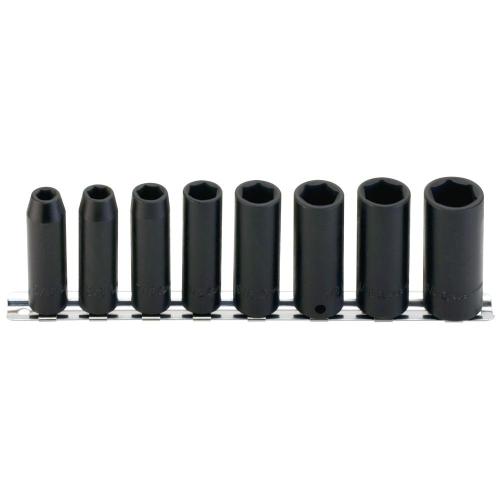 GENIUS TOOLS Impact Socket Set Long TD-308M