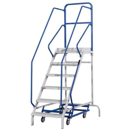OSUNG MIDAS Mobile Step Ladder ML-1380HS 6-Step