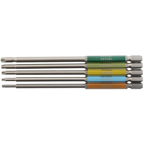 Vessel Single-End Torx Gousai Bit Set