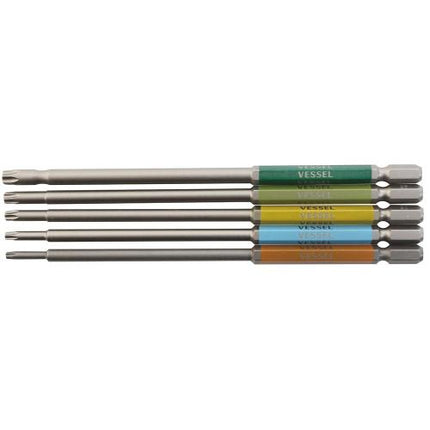 Vessel Single-End Torx Gousai Bit Set