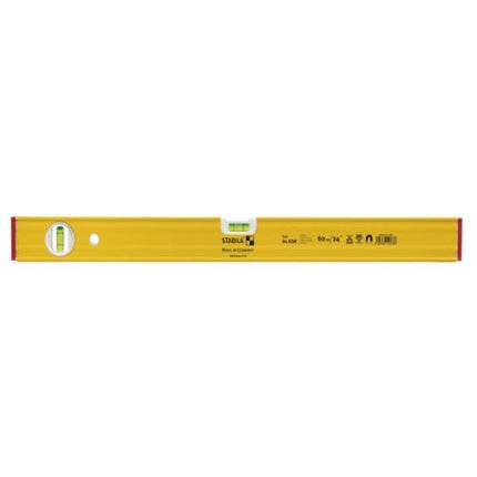 STABILA Medium-Body Spirit Level, Magnetic 300–1200 mm