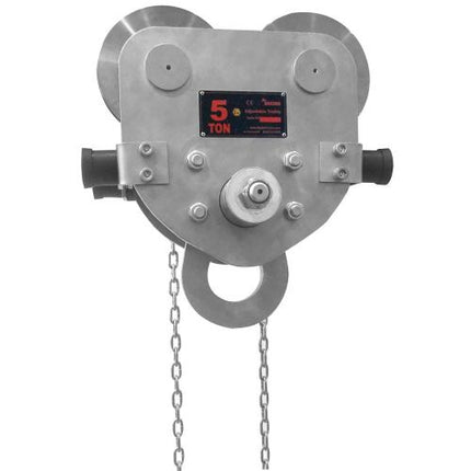 DAESAN Explosion-Proof Geared Trolley, 1–10 t