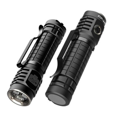 SMATO Rechargeable LED Flashlight SLR-1000HLM