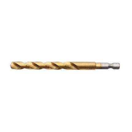 CLEVELAND HSS Coated Drill, Hex Shank