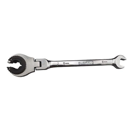 SESHIN BUFFALO Ratchet Combination Wrench Flexible Open Type 15mm
