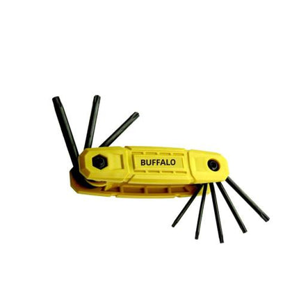 SESHIN BUFFALO Star Key Set Folding Tamper-Proof SB-FTO8C