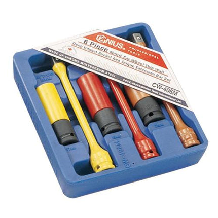 GENIUS TOOLS Impact Socket & Torque Extension Set