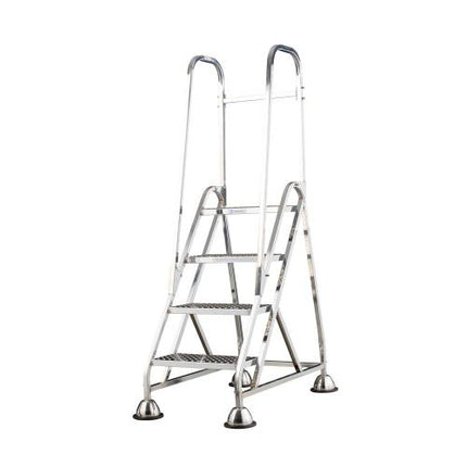 OSUNG MIDAS Mobile Step Ladder (Stainless) MLS-960HS