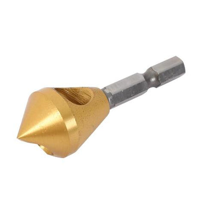 KOMAX Cross-Hole Countersink, Hex Shank