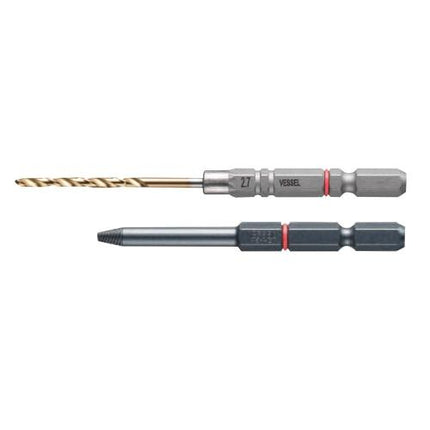 Vessel Screw Extractor Bit for Power Screwdriver NEJ-4