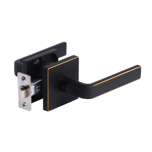 JUNGHWA Tubular Lever Lock Door Handles Bathroom 2600SQEdge-GD