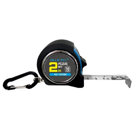 BLUETEC Keychain Tape Measure 2 m 16 mm