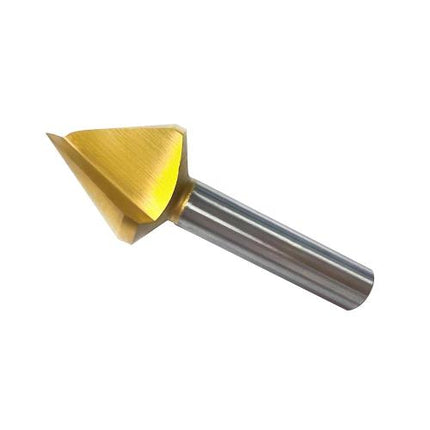 SMATO Single-Flute Countersink 10mm–30mm, TiN Coated