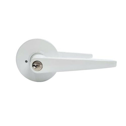 SMATO Tubular Lever Lock Door Handles Bedroom DL13K-GR