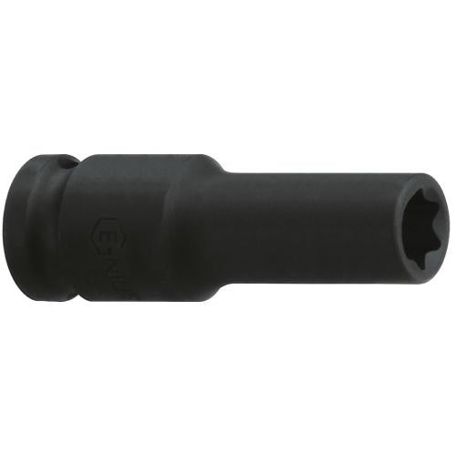 GENIUS TOOLS Impact Star Socket Long 407818